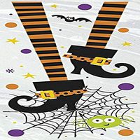 Spooky Boots Halloween Cellophane Bags, 20ct
