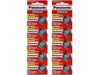 Panasonic CR2032 Lithium trdyk 3 Volt Battery, 5 Count (Pack of 2)