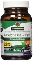 Nature's Answer Bilberry Vision Complex Vegetarian Capsules, 60-Count