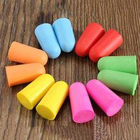 TAIKA Soft Foam Earplugs, Up to 32 dB NRR, Comfortable Ear Plugs to Sleep, Snoring, Work, Travel and Loud Events (20 Pairs of Mixed Color)