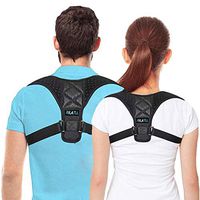 Posture Corrector for Women and Men, Adjustable Back Brace, Adjustable Upper Back Straightener Brace, New Version for Clavicle Support and Providing Pain Relief for Neck, Back and Shoulder