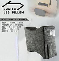 Tragito Knee Pillow | Leg Pillow | Pregnancy Pillow | Sciatica Pain | Back Ache (Soft Memory Foam)