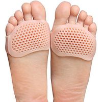 2Pairs Silicon Forefoot Insoles Gel Metatarsal Pads Foot Cushions for Men and Women Foot Care Pads Ball of Foot Breathable Foot Pain Relief