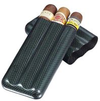 Visol Cartenium Three Finger Titanium Carbon Fiber Cigar Case