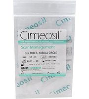 Cimeosil Gel Sheet, Areola Circle (with hole in center) - Scar Treatment For Keloid and Hypertrophic Scars