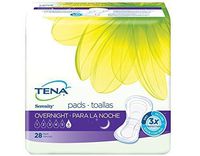 TENA Serenity Overnight Ultimate Pads, 28 Count - Pack of 5