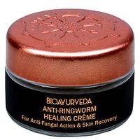 BIOAYURVEDA Ringworm Healing Cream with Organic Formula for Athletes Foot, Ringworm, Jock Itch, Foot Infections and Skin Rash |For Men and Women (0.7 Fl Oz)