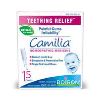 Boiron Camilia Teething Relief, 15 Count,0.34 fl oz