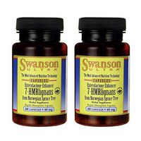 Swanson 7-Hmrlignans from Norwegian Spruce Tree 40 Milligrams 60 Capsules (2 Pack)