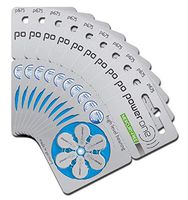 Powerone Size 675 Hearing Aid Battery No Mercury Made in Germany (2Packs (60 Batteries))