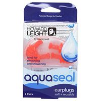 Howard Leight Health & Beauty R-01684 AquaSeal Soft + Reusable Earplugs, 2 Pair (Pack of 1)