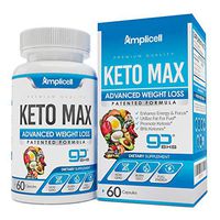 Keto Max GoBHB Supplement for Women and Men - Boost Energy & Focus, Support Metabolism, Manage Cravings - Utilize Fat for Fuel with Ketosis - Keto Diet Pills - 60 Capsules