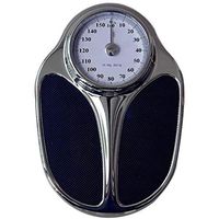 MUTANG Household Accurate Weighing Body Weighing Mechanical Scale Body Scale Indicator Health Scale Weight Loss Scale Weight Scale Machinery, All Steel Body ▏ No Battery (Color : White)