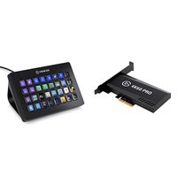 Elgato Stream Deck XL - Advanced Stream Control with 32 Customizable LCD Keys & Corsair 10GAS9901 Elgato Game Capture 4K60 Pro MK.2-4K60 HDR10 Capture and passthrough