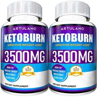 Keto Pills - 5X Potent (2-Pack | 3500MG) - Weight Loss Keto Burn Diet Pills - Boost Energy and Metabolism - Exogenous Keto BHB Supplement for Women and Men - Max Strength Formula