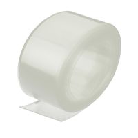 uxcell 36mm Flat Width 5M Long PVC Heat Shrinkable Tube Clear for 22650 Battery