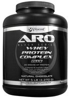 ARO-Vitacost Black Series Whey Protein Complex Plus Natural Chocolate - 5 lb (2270 g)