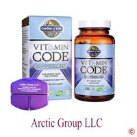 Garden of Life Vitamin Code Raw 50 and Wiser Men's Multivitamin, 240 Capsules