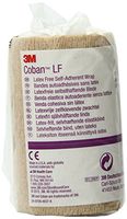 3M Coban LF Latex Free Self-Adherent Wrap 2084 (Pack of 18)