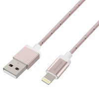 Nekteck Lightning to USB Cable Charger [Apple MFi Certified] Nylon Braided Cord 6.6ft/ 2m Compatible with iPhone X/ XS Max/ 8 7/ 7Plus 6s / 6/ Plus SE iPad Pro Air 2 mini 4/3 iPod 5 More - Pink