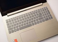 Waterproof Dustproof Transparent Silicone Keyboard Cover Protectors for Lenovo ideapad 720-15/720S-15/320-15/320S-15/520-15/V330-15/V130-15/330S-15/330S 15.6"
