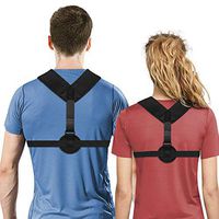 Siwei Posture Corrector for Men & Women (XXL: 43”-49”), Upper Back Brace for Posture and Clavicle Support, Adjustable Back Straightener for Pain Relief from Neck, Back, Shoulder at Home & Office