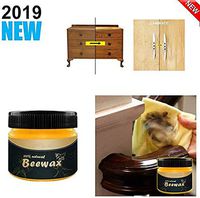 HRLYL Wood Seasoning Beewax, Multipurpose Furniture Care Beeswax, Traditional Beeswax Polish for Wood & Furniture, Furniture Wood Floor Scratch Repair & Cleaning (1PC)