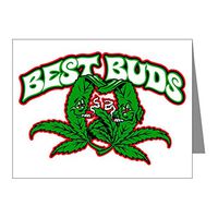 Note Card Marijuana Best Buds
