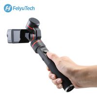 FeiyuTech Summon Plus Action Cam 4K Camera,WiFi Connection Camera with 3 Axis Handheld Gimbal Stabilizer