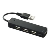iBUFFALO USB2.0Hub bus-powered 4-port Black BSH4U06BK [PS3] Verified