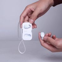 Wireless Earbuds Bluetooth 5.0 TWS Hi-Fi Stereo Sound in-Ear Earphone with Built-in Mic Portable Charging case (White)