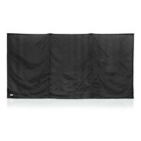 WallUp! The Instant Outdoor Privacy Screen,6-feet High by 12-feet Wide, Black