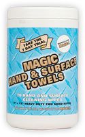 Zenex Magic Hand and Surface Towels - 70 Towels Per Canister - 1 Case (6 Canisters)