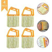 Mini Blind Cleaner Duster Brush Window Blind Brush Microfibre Venetian Blind Cleaner Tool (4/pack)