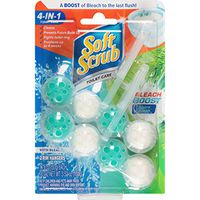 Soft Scrub 4-in-1 Toilet Care with Bleach, Alpine Fresh, 100 Gram