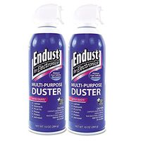 Endust 11407 - Compressed Air Duster for Electronics, 10oz, 2 per Pack-END11407 by Endust