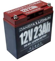 Dakota Lithium 12v 23Ah Battery