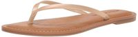 Amazon Essentials Women's Thong Sandal, Nude, 9 B US
