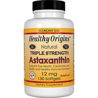 Healthy Origins Astaxanthin (AstaPure) 12 mg, 150 Softgels
