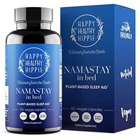 Namastay in Bed Natural Sleep Aid Supplement – Total Sleep Cycle Support – Non-Groggy, Non-Addictive Herbal Sleeping Pill - Aids Relaxation So You Gently Sleep All Night and Awaken Re-Energized