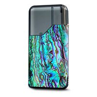 Skin Decal Vinyl Wrap for Suorin Air Kit Vape Skins Stickers Cover/Abalone Ripples Green Blue Purple Shells