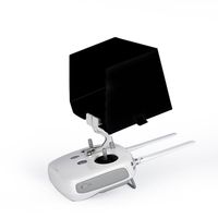 cjc Premium Quality 7.9 inch FPV Monitor Sunshade Sun Hood for ipad Mini in DJI Inspire 1 DJI Phantom 3 Standard Professional Advanced Phantom 2 Phantom 3 4 Transmitter Remote Controller - Black