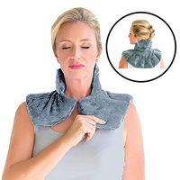 Zen Therapy - Microwavable Neck Wrap for Therapy | Hot & Cold Neck Shoulder Pad | Soothes Muscle & Arthritis Pain | Neck Heat Pad for Aromatherapy, Minor Injuries