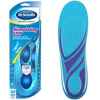 Dr. Scholl's STIMULATING STEP Insoles // Massaging Gel Plus Stimulating Nodes for Extra Massaging Action on Key Pressure Areas (for Men's 8-13, also available for Women's 6-10)