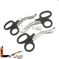 LAJA IMPORTS® 3 Bandage Scissors 7.5 INCHES Paramedic Nursing Dressing Shear AUTOCLAVABLE