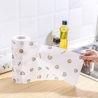Kitchen Paper One-time Cleaning Lazy Rag Paper Absorbs Water Oil Wipes Hand Towels (1)