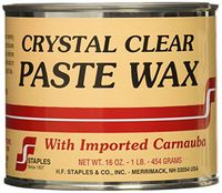STAPLES 211 Carnauba Paste Wax, 1-Pound, Clear