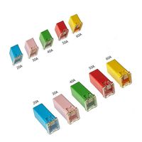 10 Pc Jcase Car Fuse FMX Female Maxi Fuse Assortment LOW and TALL/STD Shaped Assortment Fuse 20A 30A 40A 50A 60A