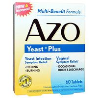 Azo, Yeast Plus, 60 Tablets - 2pc