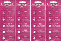 LOOPACELL 20 PC 397 396 Silver Oxide 1.55V Coin Cell Batteries